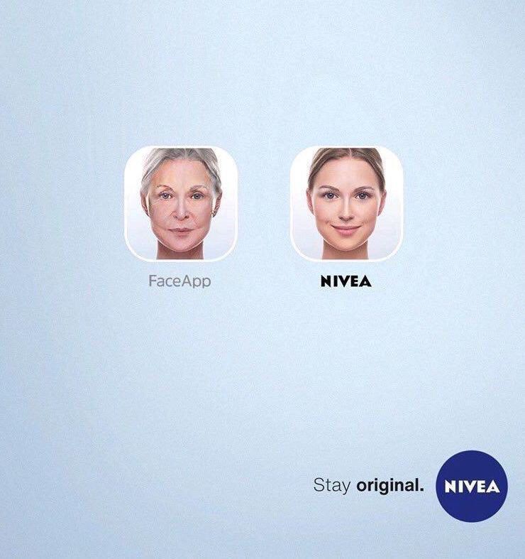 Nivea vs. Face app